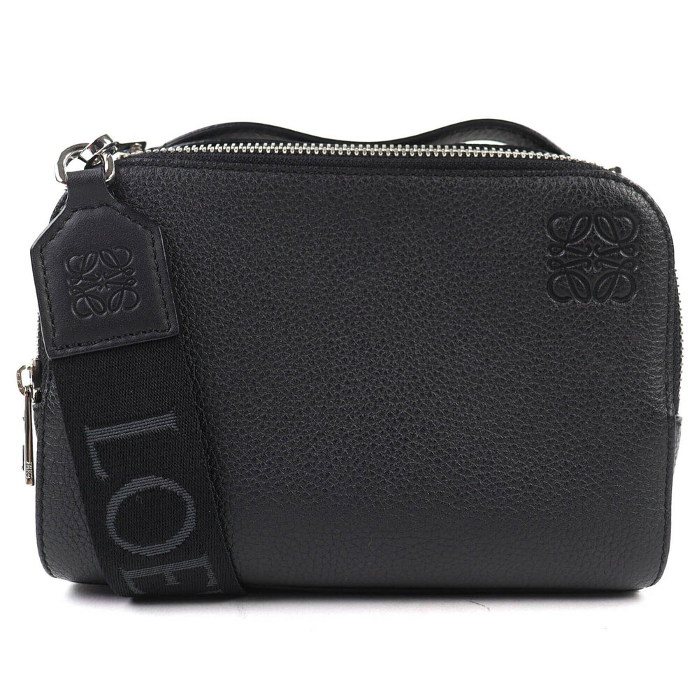 LOEWE C660R41X02 Anagram Crossbody Camera Bag Mini Soft Grain Calf Leather 2-...